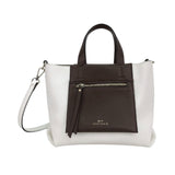 Martina K – Ethereal 3802-5 – Bolso blanco de mano con bandolera de quita y pon (28x20 cm.)