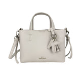 Martina K – Lovely 3810-27 – Bolso color hueso con doble asa y bandolera de quita y pon (22x16x9 cm.)