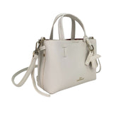 Martina K – Lovely 3810-27 – Bolso color hueso con doble asa y bandolera de quita y pon (22x16x9 cm.)