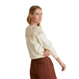 40536_2-Jersey de mujer Algodón Calados Crudo Yerse
