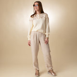 40536_2-Jersey de mujer Algodón Calados Crudo Yerse