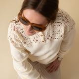 40536_2-Jersey de mujer Algodón Calados Crudo Yerse