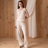 40579_3-Top de tirantes en color natural Yerse para mujer