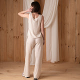 40579_3-Top de tirantes en color natural Yerse para mujer