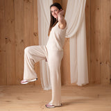 40579_3-Top de tirantes en color natural Yerse para mujer