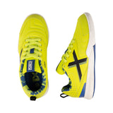 Munich - Rondito Kid 22 4067022 - Zapatillas amarillas de fútbol sala con cordones elásticos - Unisex niños