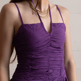 40860_75-Vestido drapeado con tirantes de largo midi Yerse