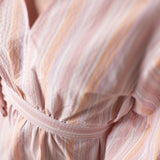 40899_273-Vestido rosa con mangas abullonadas Yerse