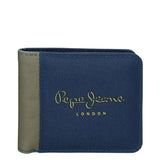 Pepe Jeans - Arwyn 410113805030 - Cartera azul marino con monedero (10,5x9x2 cm.)