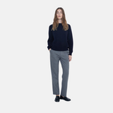 Yerse - 41323_033 – Pantalón recto de piqué - Mujer