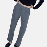Yerse - 41323_033 – Pantalón recto de piqué - Mujer