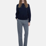 Yerse - 41323_033 – Pantalón recto de piqué - Mujer