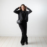 Yerse - 41471_037 - Pantalones anchos de punto - Mujer