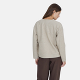 Yerse - 41480_004 - Cárdigan de felpa bouclé con lana - Mujer