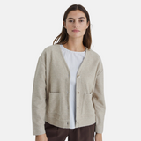 Yerse - 41480_004 - Cárdigan de felpa bouclé con lana - Mujer