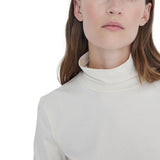 Yerse - 41486_002 - Camiseta de manga larga de cuello cisne - Mujer