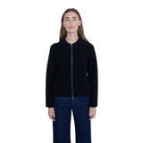 Yerse - 41507_037 - Cárdigan negro de punto con cremallera - Mujer