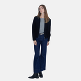 Yerse - 41507_037 - Cárdigan negro de punto con cremallera - Mujer