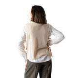 Yerse - 41513_002 - Chaleco con lazos laterales - Mujer