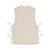 Yerse - 41513_002 - Chaleco con lazos laterales - Mujer