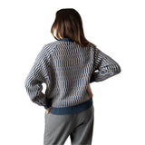 Yerse - 41551_358 - Jersey jacquard de punto con lana y alpaca - Mujer