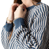 Yerse - 41551_358 - Jersey jacquard de punto con lana y alpaca - Mujer