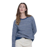 Yerse - 41551_358 - Jersey jacquard de punto con lana y alpaca - Mujer