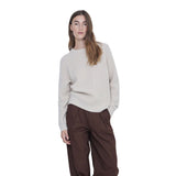Yerse - 41560_002 - Jersey de punto inglés de lana y algodón - Mujer