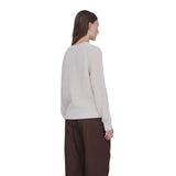 Yerse - 41560_002 - Jersey de punto inglés de lana y algodón - Mujer