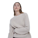 Yerse - 41560_002 - Jersey de punto inglés de lana y algodón - Mujer
