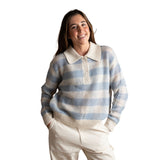 Yerse- 41565_354 - Jersey de alpaca con estampado de rayas - Mujer