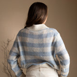 Yerse- 41565_354 - Jersey de cuadros vichy con alpaca - Mujer