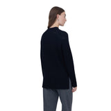 Yerse - 41575_037 - Jersey negro ancho de punto - Mujer