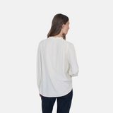 Yerse - 41831_002 - Camisa fluida de cuello mao 100% viscosa - Mujer