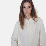 Yerse - 41831_002 - Camisa fluida de cuello mao 100% viscosa - Mujer