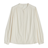 Yerse - 41831_002 - Camisa fluida de cuello mao 100% viscosa - Mujer