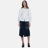 Yerse - 41839_001 - Camisa de manga larga abullonada 100% algodón orgánico - Mujer
