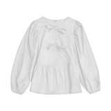 Yerse - 41839_001 - Camisa de manga larga abullonada 100% algodón orgánico - Mujer