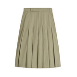Yerse - 41846_024 - Falda midi plisada con bolsillos y forro - Mujer
