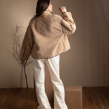 Yerse - 41851_002 – Pantalón vaquero ancho wide leg 100% algodón orgánico- Mujer