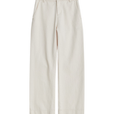 Yerse - 41851_002 – Pantalón vaquero ancho wide leg 100% algodón orgánico- Mujer