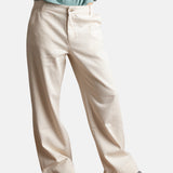 Yerse - 41851_002 – Pantalón vaquero ancho wide leg 100% algodón orgánico- Mujer