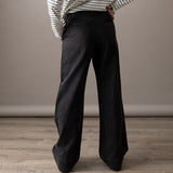 Yerse - 41851_036 – Pantalón vaquero wide leg 100% algodón orgánico - Mujer