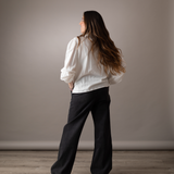 Yerse - 41851_036 – Pantalón vaquero wide leg 100% algodón orgánico - Mujer