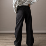 Yerse - 41851_036 – Pantalón vaquero wide leg 100% algodón orgánico - Mujer