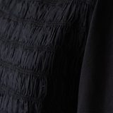 Yerse - 42036_037 - Camiseta de manga corta con fruncidos delanteros y bajos en voile - Mujer