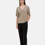 Yerse - 42042_025 - Camiseta de manga corta con escote de pico - Mujer