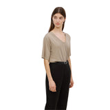 Yerse - 42042_025 - Camiseta de manga corta con escote de pico - Mujer