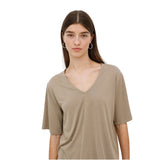 Yerse - 42042_025 - Camiseta de manga corta con escote de pico - Mujer