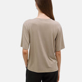 Yerse - 42042_025 - Camiseta de manga corta con escote de pico - Mujer